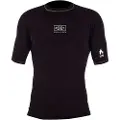 Ocean & Earth Flame Thermo Uv-beskyttende Rashguard Til Børn Med Korte Ærmer