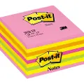 Post-It Kube 76x76 mm lyserød/gul 4001895871368 Modsvarer: N/A