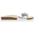 Pepe Jeans Pepe Jeanstil piger. PGS80008 Sølvfarvede Oban Young-sandaler (34), Sølvfarvet, Fast, Ingen, Casual, børnetøj