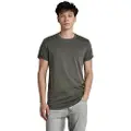 G-Star G-Startil mænd. D16396-2653-B575 T-shirt Lash grå (M), Casual, Bomuld, Korte ærmer