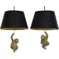 Home Decor S3020996 35.5x35.5x51 Cm Loftslampe 2 Enheder