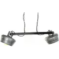 Home Decor Iron Wood 104x25x28 Cm Loftslampe