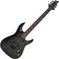 Schecter Omen Elite-6 See Thru Black Gear4music Exclusive