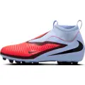 Nike Jr. Phantom 6 High Academy-fodboldstøvler til kunstgræs - blå