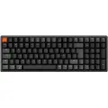 Keychron K4 v3 RGB QMK Wireless Hot Swap QMK - Super Red - Gaming Tastatur - Nordisk - Sort