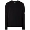 C.P. Company C.P. Companytil mænd. RFCMKN707A110149A Strikket trøje med rund hals, sort (XXL), Casual, Bomuld