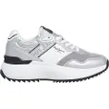 Pepe Jeans Pepe Jeanstil kvinder. PLS600021 Kimi Mesh Læder Sneakers grå (41), 3-5 cm, Blonder, Casual