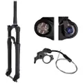 Sr Suntour Axonwerx Pcs Rl-rc 15ql Ti Carbon 1 1/8´´ Sl 255 Ahead Mtb-forgaffel
