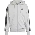 Adidas Essentials 3 Stripes French Terry Sweatshirt Med Lynlås