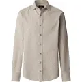 Hackett London Hackett Londontil mænd. HM3010427 Børstet sildeben (L), Casual, Grå, Bomuld, Lange ærmer