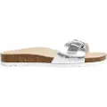 Pepe Jeans Pepe Jeanstil piger. PGS80008 Sølvfarvede Oban Young-sandaler (40), Sølvfarvet, Fast, Ingen, Casual, børnetøj