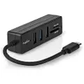 Nedis Ccgb64250bk01 Usb-hub Usb-c M-3x Usb-a H 5-ports Usb 3.2 Gen 1 Usb-drevet 5 Gbps Med Kortlæser