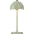 QAZQA Bordlampe grøn inkl. LED IP54 genopladelig med ladestation - Squirrel
