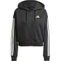 Adidas Essentials 3 Stripes French Terry Sweatshirt Med Lynlås