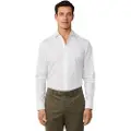 Hackett Londontil mænd. HM3010501 Magisk skjorte hvid (XL), Casual, Party, Bomuld, Klassisk, Lange ærmer