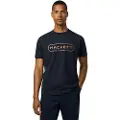 Hackett London Hackett Londontil mænd. HM5000030 Essential Box T-shirt navy (3XL), Casual, Bomuld, Korte ærmer, Blå