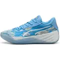Puma All-Pro NITROâ¢ Dennis Schroder Basketball Shoes Unisex, Shoes, Light Blue/White, 49.5