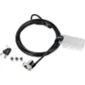 Kensington K62318ww Universal 3 In 1 1.8 M Sikkerhedskabel Til Bærbar Computer