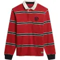 Superdry Vintage Athletic Stripe Rugby T-shirt Med Korte ærmer