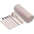 Zoe Ayla Makeup Brush Set and Cylindric Case 7 Pices Børstesæt 1 stk.