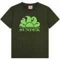 Sundek Mini New Simeon Logo Crew Neck T-shirt Med Korte ærmer