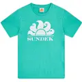 Sundek Mini New Simeon Logo Crew Neck T-shirt Med Korte ærmer