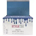 STYLETEK Voorgevouwen 5x11 Pop Up Blue Folie - 500st