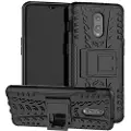 Mtp Products Anti-Slip OnePlus 6T Hybrid Cover med Stand - Sort