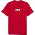 Puma Graphic PUMA Wording Tee Men, Clothing, Red, L