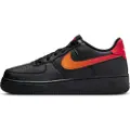 Nike Air Force 1 Low-sko til større børn - sort