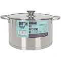Quttin Stål Gryde Induktionskompatibel Med T Hermes 26 Cm