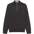Ecoalf ECOALFtil mænd. MCMGAKNLARCH0632W25-679 Larch-jumper sort (M), Casual, Bæredygtig, Genbrugsuld