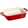 Staub Bagefad 14 x 11 cm, rød, keramik, Staub