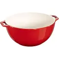 Staub Salatskål 3,2 l, rød, keramik, Staub