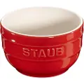 Staub Ramekin 9 cm, sæt med 2, rød, keramik, Staub