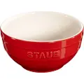 Staub Spiseskål 400 ml, rød, keramik, Staub