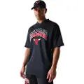 New Era Nba Arch Mesh Chicago Bulls T-shirt Med Korte ærmer