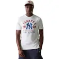 New Era Mlb Wordmark Regular New York Yankees T-shirt Med Korte ærmer