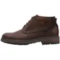 Fluchos Fluchostil mænd. F1593 Ankelstøvler i læder F1593 Mørkebrun (39), 1-3 cm, Blonder, Casual