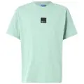Karl Lagerfeld Karl Lagerfeldtil mænd. A1M17011 Grøn logo-T-shirt (S), Casual, Korte ærmer, Økologisk bomuld