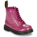 Dr. Martens Støvler til børn Dr. Martens 1460 T Fuchsia Silver Nebula Glitter barn 24