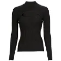GUESS Pullovere Guess LS RIB CUTOUT SWTER dame EU L