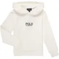 Ralph Lauren Polo Ralph Laurentil drenge. 323961255003 Hvid sweatshirt med hætte (8años=136/138cm), Casual, Bomuld, børnetøj