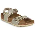 Birkenstock Sandaler til børn BIRKENSTOCK Rio AS Kids BF Electric Metallic Gold barn 31
