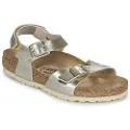 Birkenstock Sandaler til børn BIRKENSTOCK Rio AS Kids BF Electric Metallic Gold barn 37