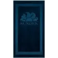 Sundek Jacquard Terry Logo And Frame Håndklæde