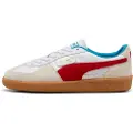 Puma Palermo Leather Sneakers Unisex, Shoes, White/Red, 38.5