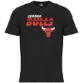 New era T-shirts m. korte ærmer New-Era NBA ESSENTIALS TEE CHICAGO BULLS herre EU L