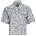 GUESS Skjorter / Skjortebluser Guess SS CAMP COLLAR BOXY SHIRT dame EU L