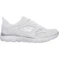 SKECHERS Skecherstil kvinder. 12982 Sko Summits-Suited hvid (37), Læder, Stof, Fast, Blonder, Sport